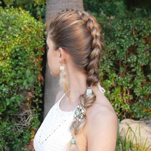 dutch braid and fishtail